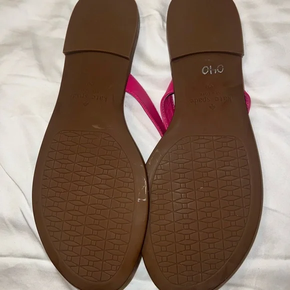New Kate Spade pink Sandals size 10 - Picture 4 of 4